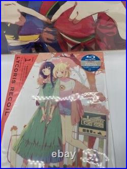 Lycoris Recoil Vol. 1 First Limited Edition Blu-ray with Novelty B3 Poster & Card