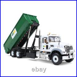 Mack Granite with Tub-Style Roll-Off Container 134 Model First Gear 10-4050
