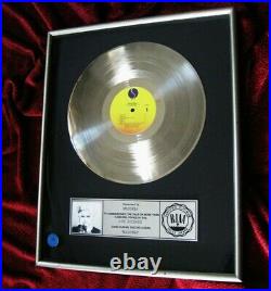 Madonna First Album Lp Riaa Platinum Sotheby's Presented To Madonna Record Award