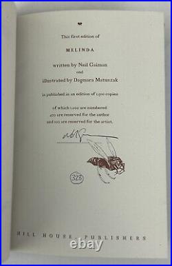 Melinda by Neil Gaiman SIGNED First LIMITED EDITION