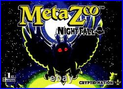MetaZoo 1ST EDITION Nightfall Booster Box Limited Print Run