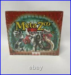 MetaZoo Crytid Nation 1st edition Booster Box Sealed in hand