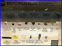 Mini Museum 1st Edition 1 Large 33 Rare Specimens Hans Fex Kickstarter Limited