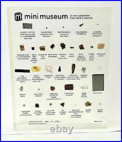 Mini Museum 1st Edition 1 Large 33 Rare Specimens Hans Fex Kickstarter Limited