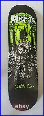 Misfits Skateboard Deck Zero Boards First Edition limited 300 pieces 32 X 9.5