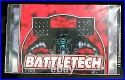 NIB BattleTech TCG Limited First Edition Printing Sealed Booster Pack Box 16302