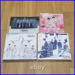 Naniwa Danshi Alpha First Limited Edition 1 2 Sets With Bonus