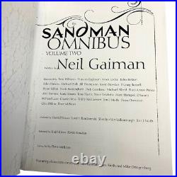 Neil Gaiman SANDMAN OMNIBUS Signed First Limited Edition leather bound 3V Set