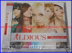 New Aldious Radiant A First Limited Edition CD DVD Booklet Japan