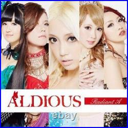 New Aldious Radiant A First Limited Edition CD DVD Booklet Japan