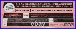 New BLACKPINK IN YOUR AREA First Limited Edition CD DVD Photobook Card Box Japan