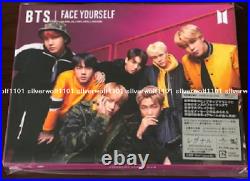 New BTS FACE YOURSELF Limited Edition B & C Set CD+DVD+Booklet+Sticker Japan