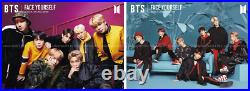 New BTS FACE YOURSELF Limited Edition B & C Set CD+DVD+Booklet+Sticker Japan