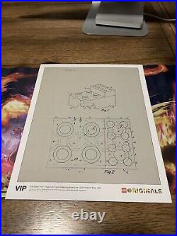 New First Edition LEGO VIP Originals Art Print lot of 9 Limited Edition