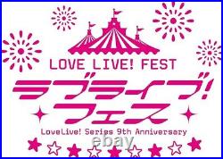 New LoveLive Series 9th Anniversary Love Live Fest Blu-ray Memorial Box Japan