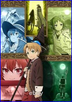 New Mushoku Tensei Vol. 2 First Limited Edition Blu-ray Booklet Japan TBR-31095D