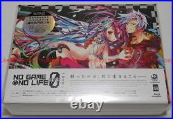 New No Game No Life Zero 1st Limited Edition Blu-ray CD Booklet Japan MFXM-0001