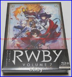 New RWBY Volume 7 First Limited Edition Blu-ray Booklet Acrylic Key Holder Japan
