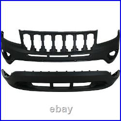 New Set of 2 Bumper Covers Facials Front Upper CH1014104, CH1015106 Pair
