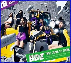 New TWICE BDZ First Limited Edition Type A CD DVD Booklet Card Japan WPZL-31490