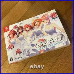Nintendo Switch The Quintessential Quintuplets First Limited Edition Mint