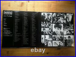 Oasis Definitely Maybe 1994 Damont 1st Press EX 2 x Vinyl LP Record CRELP169