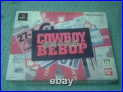 PS2 Cowboy Bebop Reminiscent Night Song First Press Limited Edition