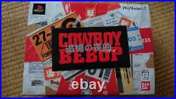 PS2 Cowboy Bebop Reminiscent Night Song First Press Limited Edition BANDAI F/S