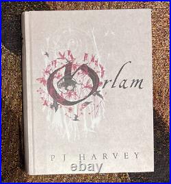 P J Harvey Orlam Rare Signed Autographed First Edition Book Autograph Limited