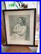 Picasso First Limited Edition Lithograph Print Women in White (1923) Framed