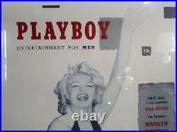 Playboy First Cover Limited Edition signed and #'d lithograph, framed