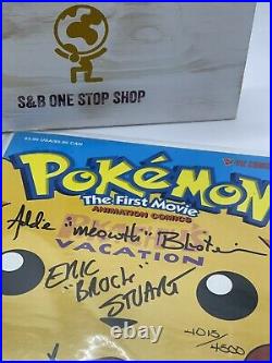 Pokemon The First Movie Limited Edition Signed Comic COA Dynamic Forces