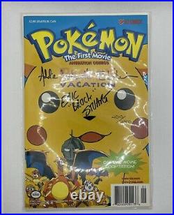 Pokemon The First Movie Limited Edition Signed Comic COA Dynamic Forces