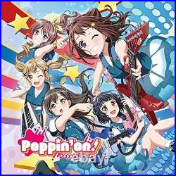 Poppin'on Poppin'Party First Limited Edition CD Blu-ray Booklet Japan BRMM-10170