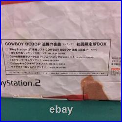 Ps2 cowboy bebop reminiscent night song first press limited edition bandai new