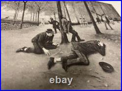 Rare Jean Beraud Les Fous signed dated 1885 First-limited Edition photogravure