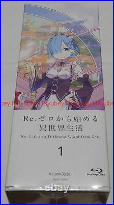 ReZero kara Hajimeru Isekai Seikatsu Vol. 1 Limited Edition Blu-ray Novel Box