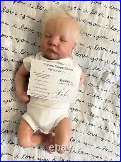 Reborn Baby Doll Levi by Bonnie Brown. Limited First Edition