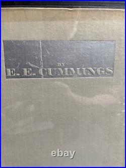 SIGNED First Edition Limited Edition #279/491 Untitled By E. E. Cummings 1930 HC