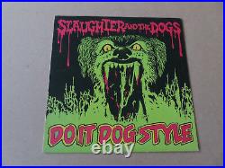 SLAUGHTER AND THE DOGS Do It Dog Style DECCA LP RARE UK ORIGINAL 1ST PRESSING