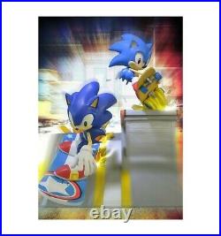 SONIC THE HEDGEHOG GENERATIONS LIMITED EDITION STATUE SEGA First 4 Figures