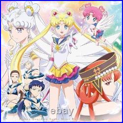 Sailor Moon Cosmos First Limited Edition 2 Blu-ray 2 CD Booklet KIXA-90973 New