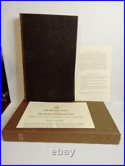 Seamus Heaney Limited Editions Club Signed Poems & Memoir First Edition Leather