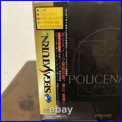 Sega Saturn First Limited Edition Policenauts Japan y
