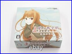 Spice and Wolf First Limited Edition Box Drawstring bag CD set Nintendo DS Japan