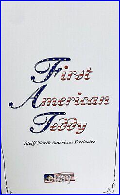 Steiff 667183 First American Teddy Bear 2003 Limited Edition