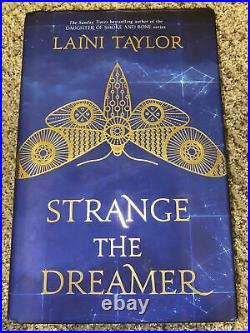 Strange the Dreamer by Taylor, Laini Book Signed! 1st Ed 1st Imprint! Rare