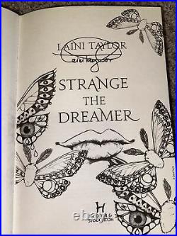 Strange the Dreamer by Taylor, Laini Book Signed! 1st Ed 1st Imprint! Rare