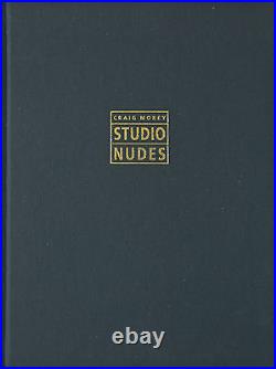 Studio Nudes 1989-1992 B&W Art Photo Book 1st Ed + Signed Print by Craig Morey