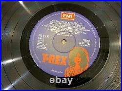 Stunning Marc Bolan & T. Rex Zinc Alloy UK-74 LP EMI 1st LTD ED Cage Cover